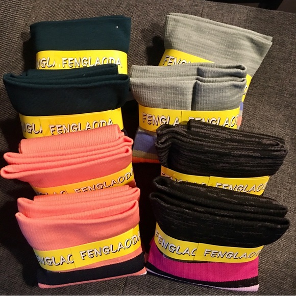 Colorful, Striped Compression Socks, 20-30mmHg compression (1 pair) - Picture 3 of 12